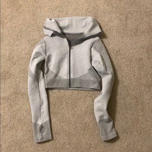 Cropped Workout Jacket